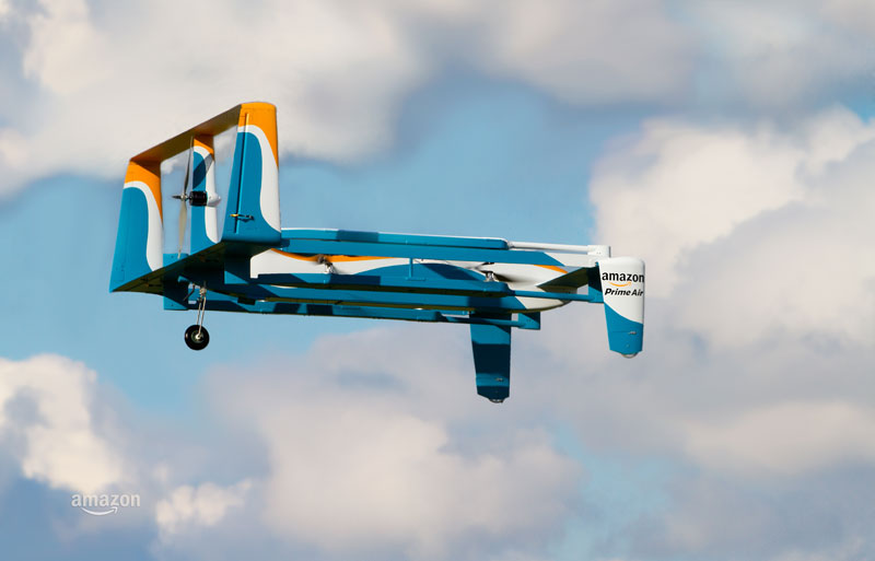 Jeremy Clarkson Unveils Amazon's Latest Delivery Drone