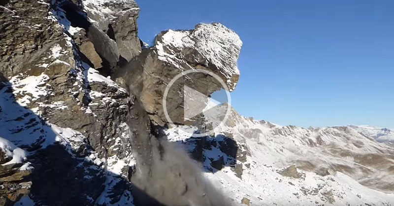 Rock Avalanche is as Terrifying as it Sounds