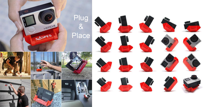 This Clever Stand Lets You Put Your GoPro Into 20 Different Positions