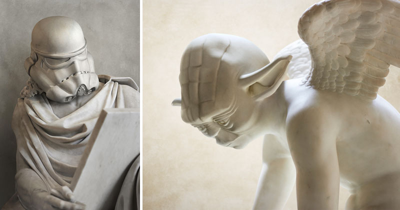 If Star Wars Characters Were Ancient Greek Statues