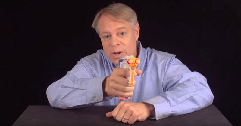 The Engineering Guy Explains the Simple Elegance of this Nerf Gun Design