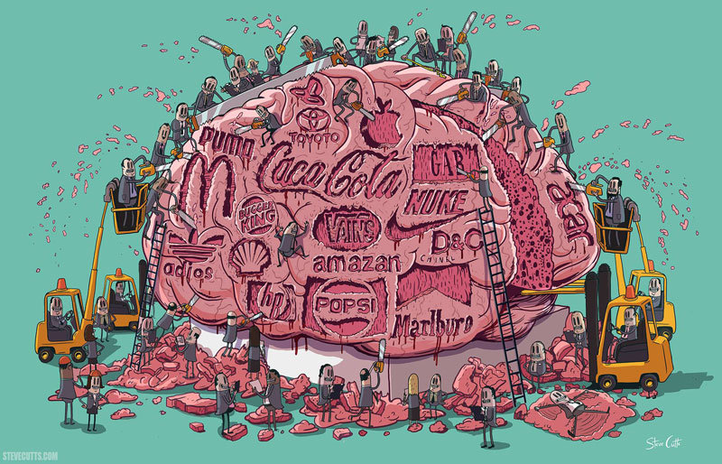 the sad state of todays world by steve cutts (11)