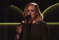 Adele’s Raw Mic Feed from her SNL Performance is Beautiful