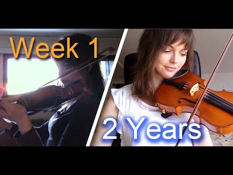 Adult Beginner Films Learning Violin Every Week for Two Years »