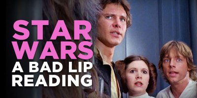 A Bad Lip Reading of Star Wars