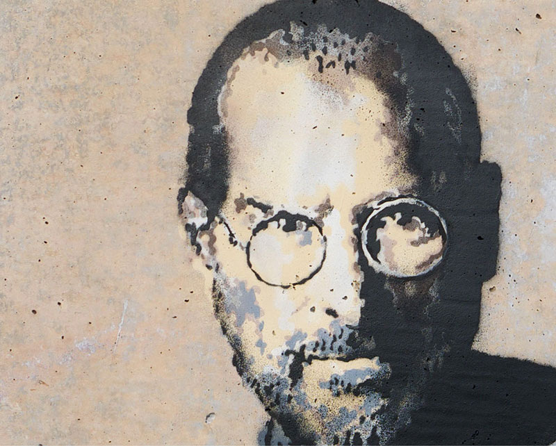Banksy Mural of Steve Jobs Highlights Refugee Crisis (2)