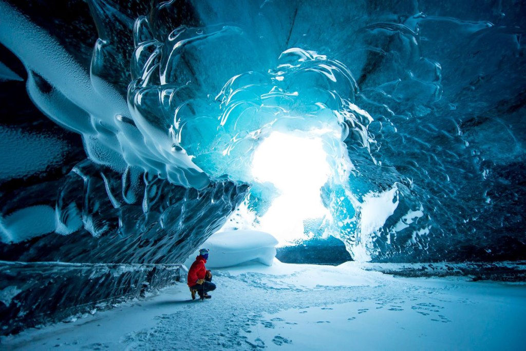 Picture of the Day: Exploring Iceland's Ice Caves