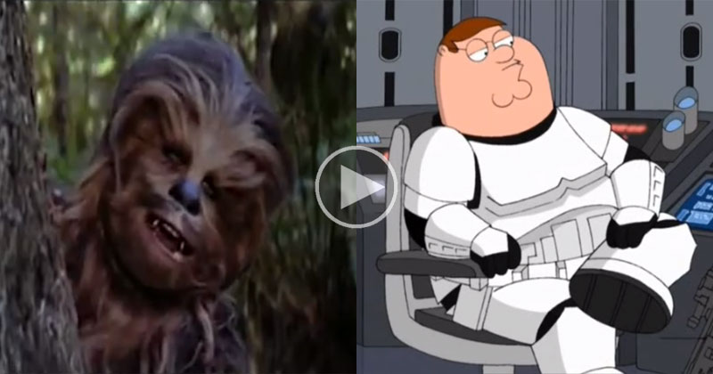 If Chewbacca Was Voiced By Peter Griffin