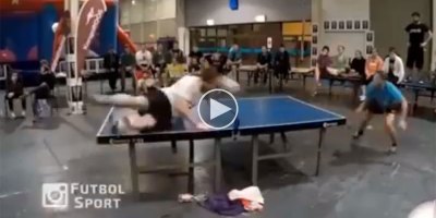 Header Table Tennis is a Thing and the Rallies are Awesome