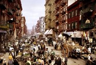 Picture of the Day: Mulberry Street, New York City 1900
