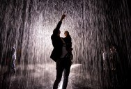 This Art Exhibit Lets You Walk Through Rain Without Getting Wet
