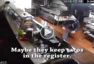 Restaurant Uses Security Footage from a Recent Robbery and Turns It Into a Funny Commercial