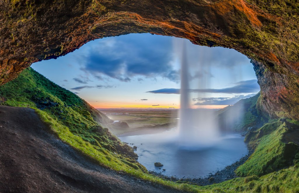Picture of the Day: Seljalandsfoss from Behind