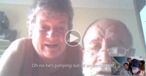 son skypes parents right before jumping out of a plane son skypes parents right before jumping out of a plane