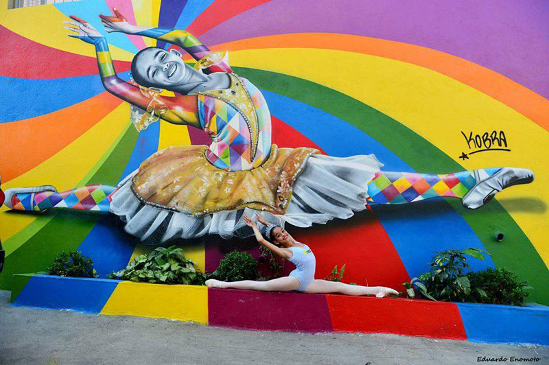 The Kaleidoscope Street Art Portraits of Eduardo Kobra (24 Photos ...