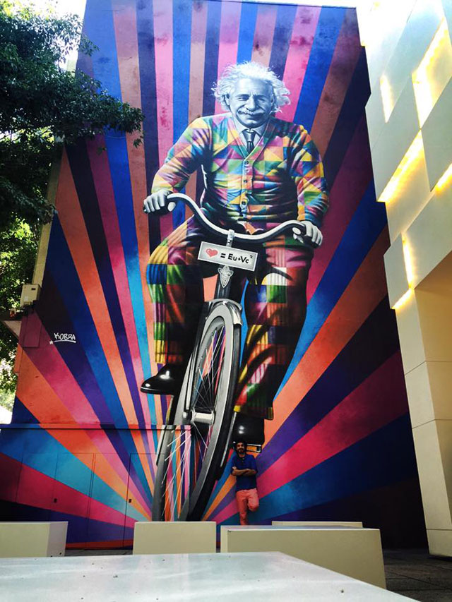 The Kaleidoscope Street Art Portraits of Eduardo Kobra (24 Photos ...