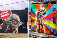 The Kaleidoscope Street Art Portraits of Eduardo Kobra (24 Photos)