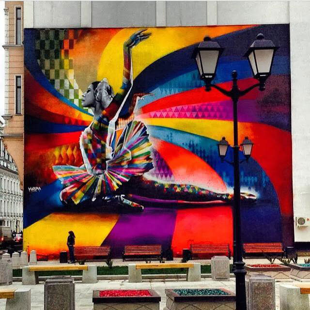 The Kaleidoscope Street Art Portraits of Eduardo Kobra (24 Photos ...