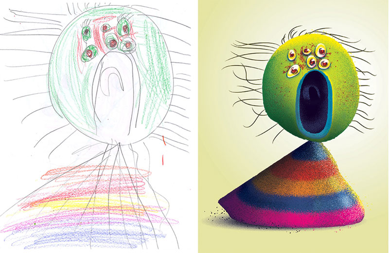 the monster project brings kids drawings to life (2)