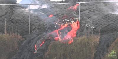 The Slow and Destructive Power of Lava Flows