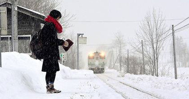 Remote Train Station in Japan Remains Open So Student Can Go to School