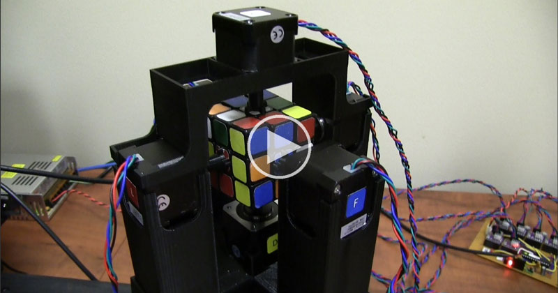 These Guys Just Built the World's Fastest Rubik's Cube Solving Robot