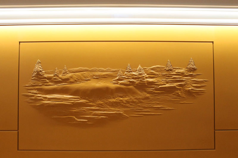 Artist Turns Drywall Into Art with Nothing But Joint Compound