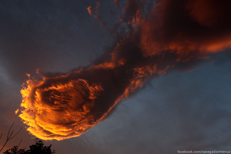 fireball cloud over madeira portugal (2)