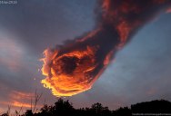 Incredible Fireball Cloud Spotted Over Portugal’s Madeira Island