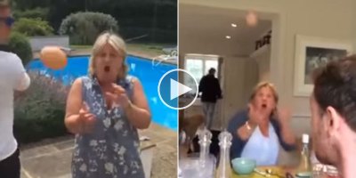 Guy Spends a Year Tossing Eggs To His Unsuspecting Mom
