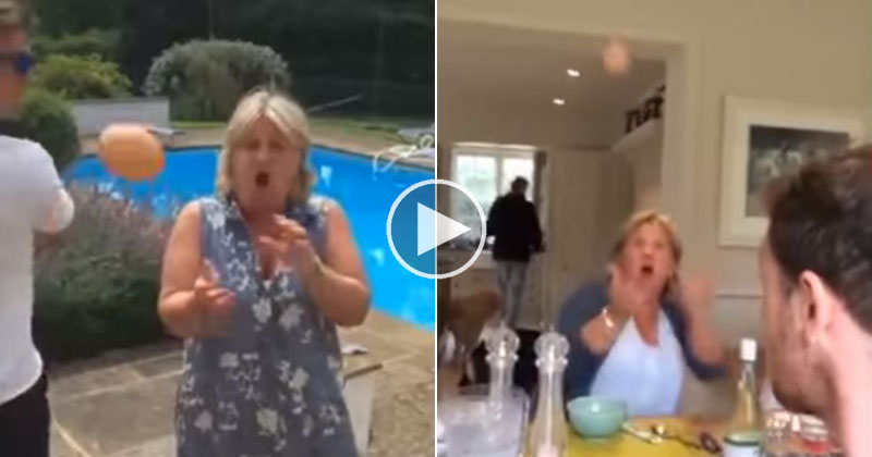 Guy Spends a Year Tossing Eggs To His Unsuspecting Mom