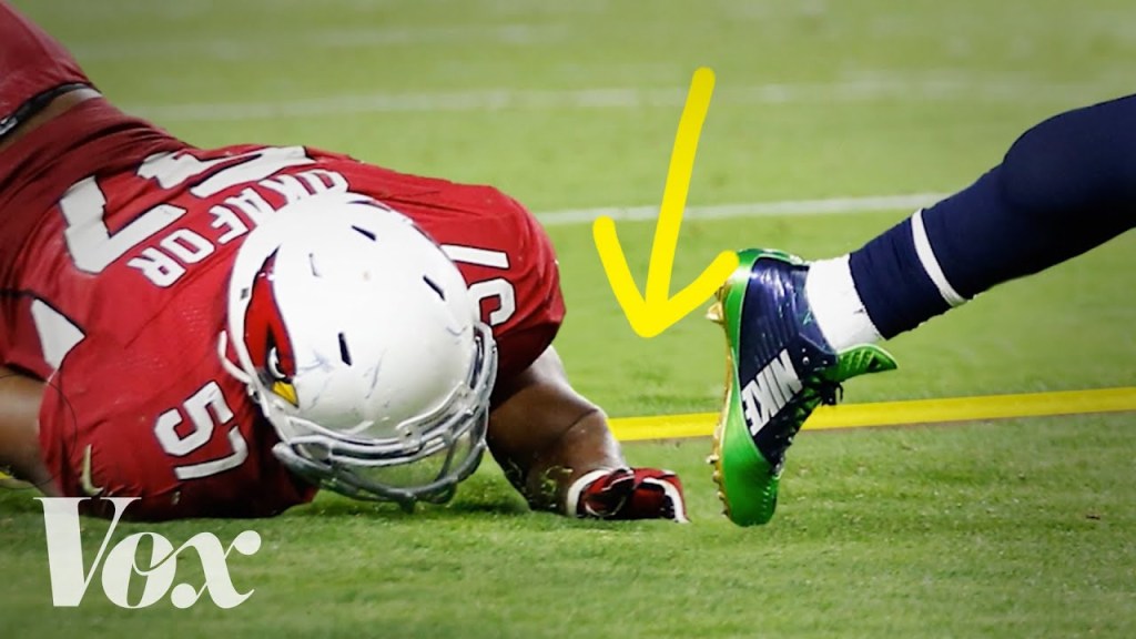 How the NFL's Yellow Line Actually Works