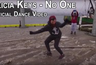 If You Need to Brighten Your Day Just Watch This Guy Dance His Heart Out to Alicia Keys