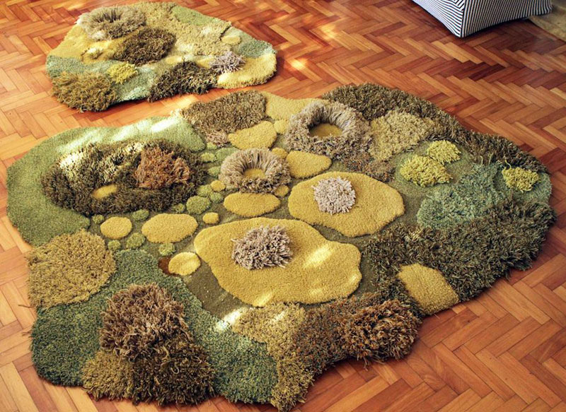 One-of-a-Kind Rugs That Look Like Lush Green Landscapes by alexandra kehayoglou (4)