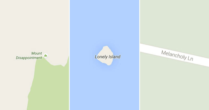This Instagram Account Finds the Saddest Sounding Places on Google Maps »  TwistedSifter