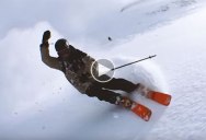 This is What Happens When You Ski Down a Mountain and Swing Your Phone Like a Lasso