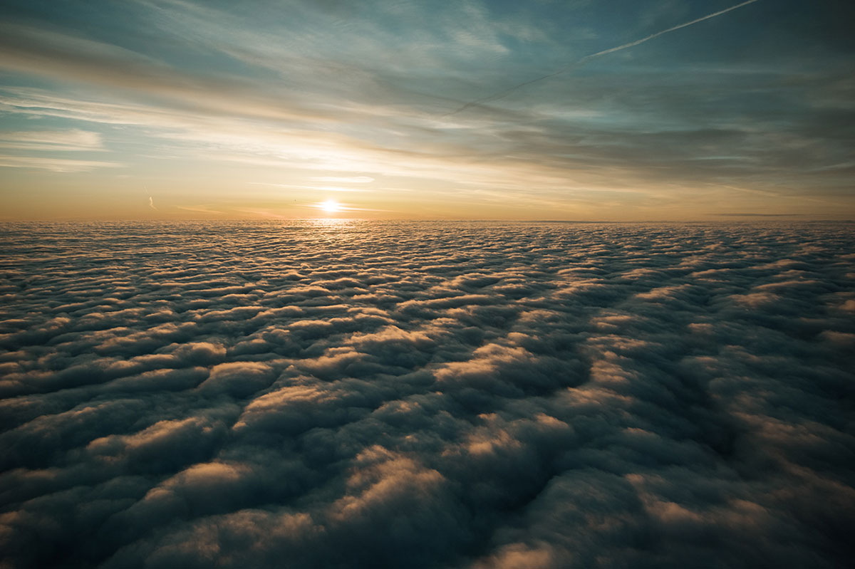 sun above the clouds jakob wagner Picture of the Day: As Far as the Eye Can See