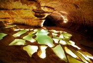 Picture of the Day: Illuminated Cave Pools in France