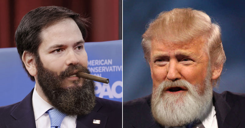 If Presidential Candidates Had Beards (10 Photos)