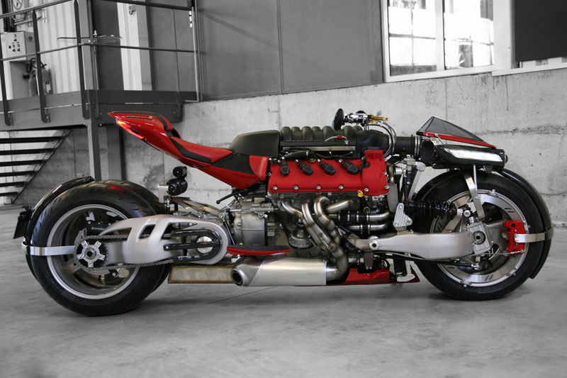 This Guy Used a Maserati Engine to Build a 470 HP Motorcycle