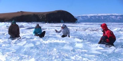 Musicians Turn a Frozen Lake in Siberia Into a Giant Instrument