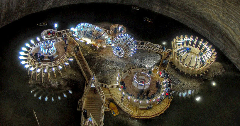 17th Century Romanian Salt Mine Gets Converted Into Wild Tourist Attraction