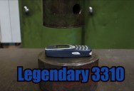 The Indestructible Nokia 3310 vs The Unstoppable Hydraulic Press