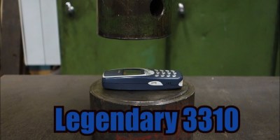 The Indestructible Nokia 3310 vs The Unstoppable Hydraulic Press