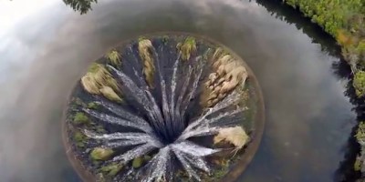 This Spillway in Portugal Looks Like a Portal to Another Dimension