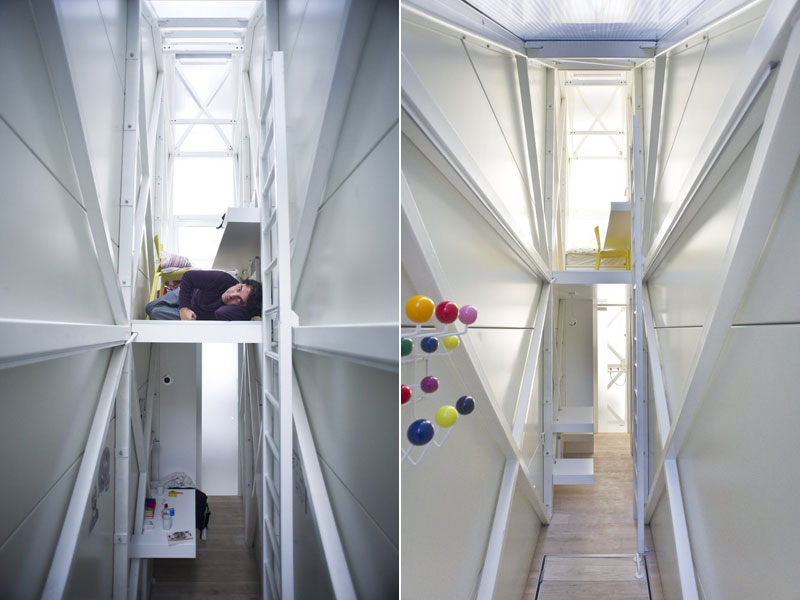 worlds skinniest house keret house in warsaw poland (2)