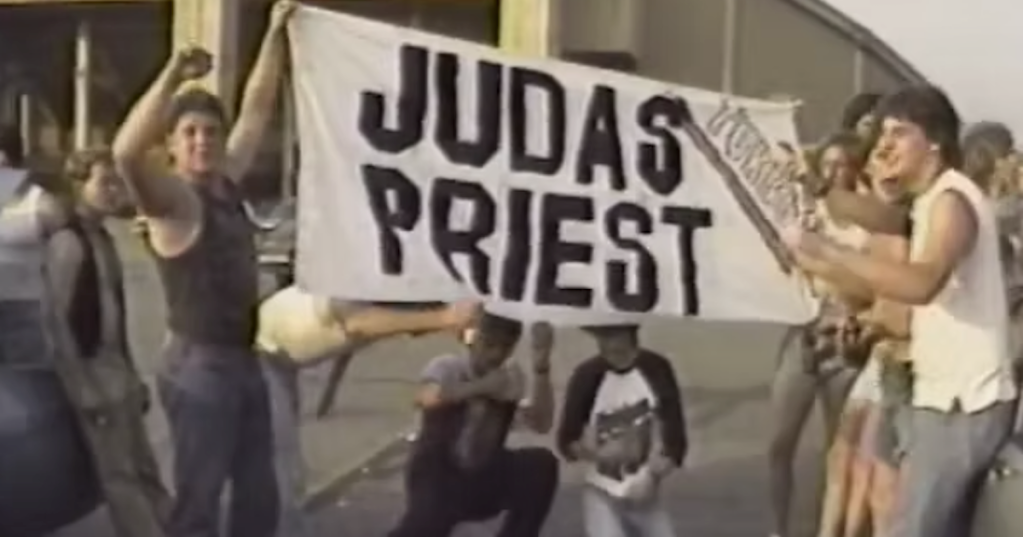 In 1986 Two Guys Filmed the Parking Lot Scene Outside a Judas Priest Concert and It's Amazing