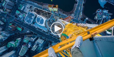 First-Person POV: Climbing the Tallest Skyscraper in Korea