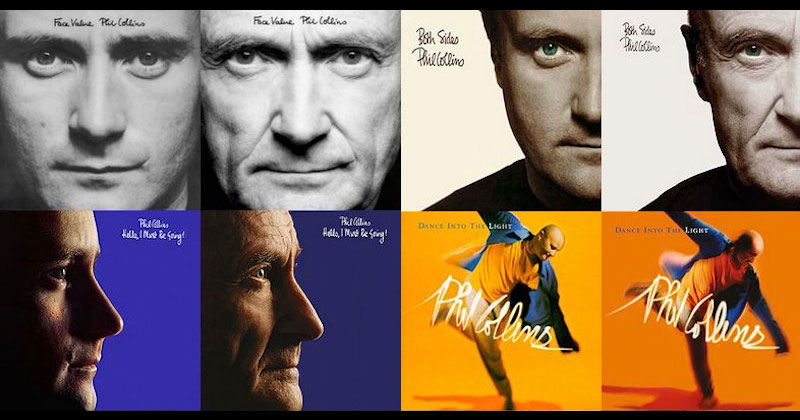 Phil Collins Recreates Original Album Covers for 2016 Reissues