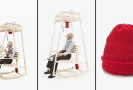This Rocking Chair Knits You a Hat as You Rock Back and Forth